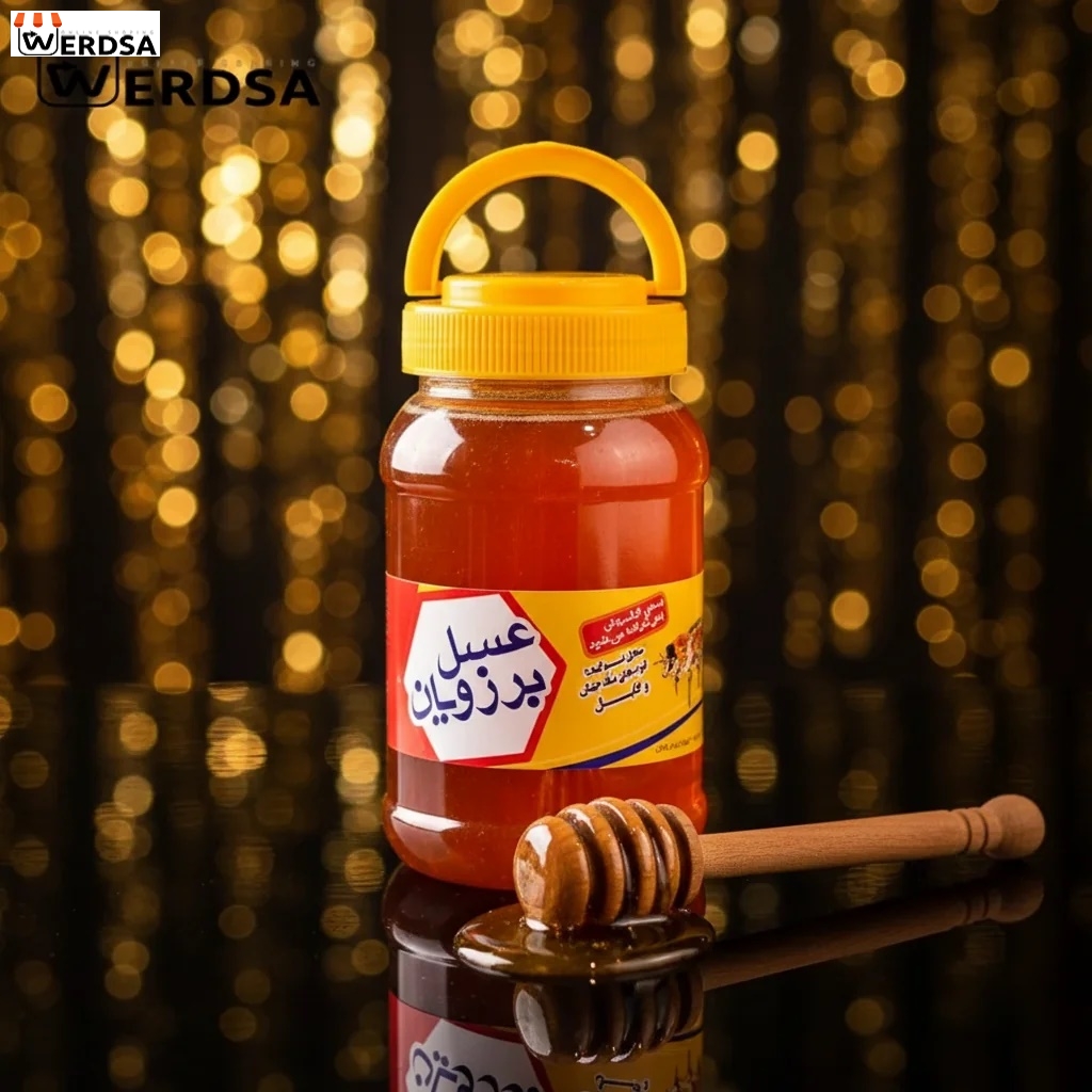 عسل کنار 2 کیلویی موم دار