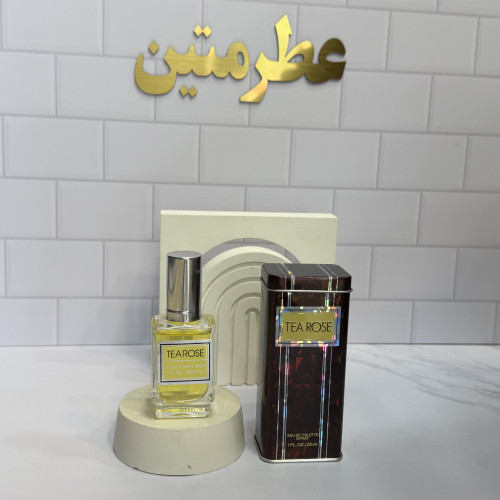 عطر ادوتویلت زنانه مردانه تی رز TEA ROSE حجم ۲۸ میل